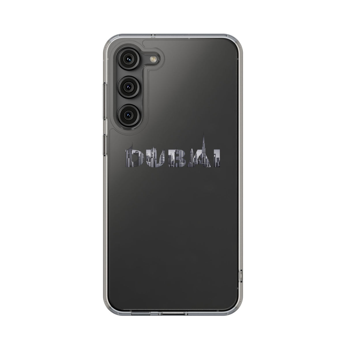 Dubai Skyline Clear Impact-Resistant Case