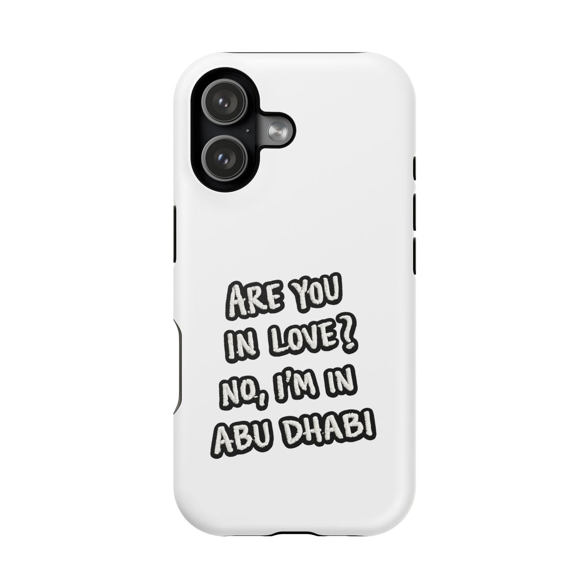 Abu Dhabi Love Magnetic Impact-Resistant Case
