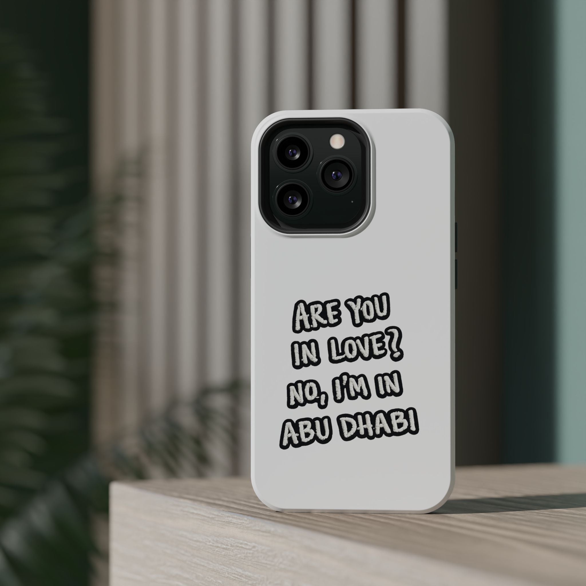 Abu Dhabi Love Magnetic Impact-Resistant Case