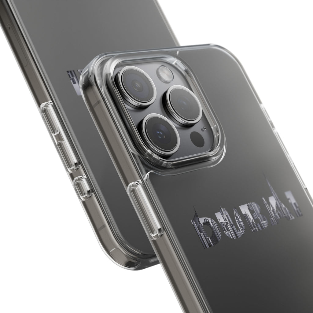Dubai Skyline Clear Impact-Resistant Case