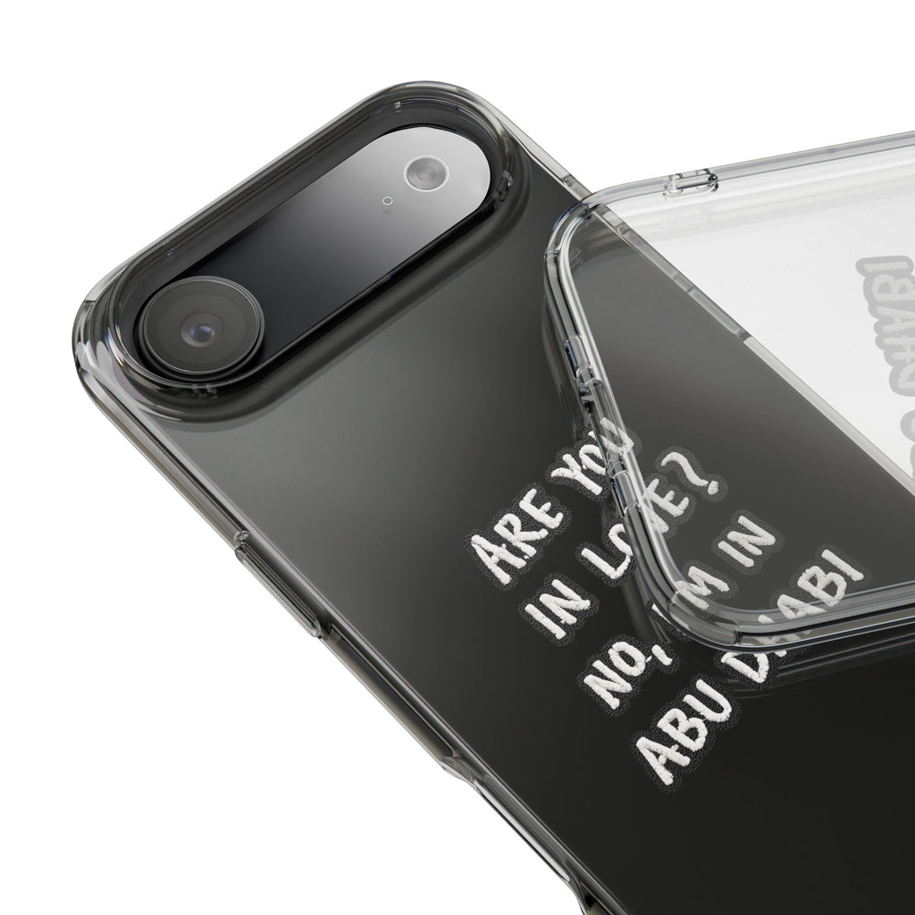 Abu Dhabi Love Clear Case