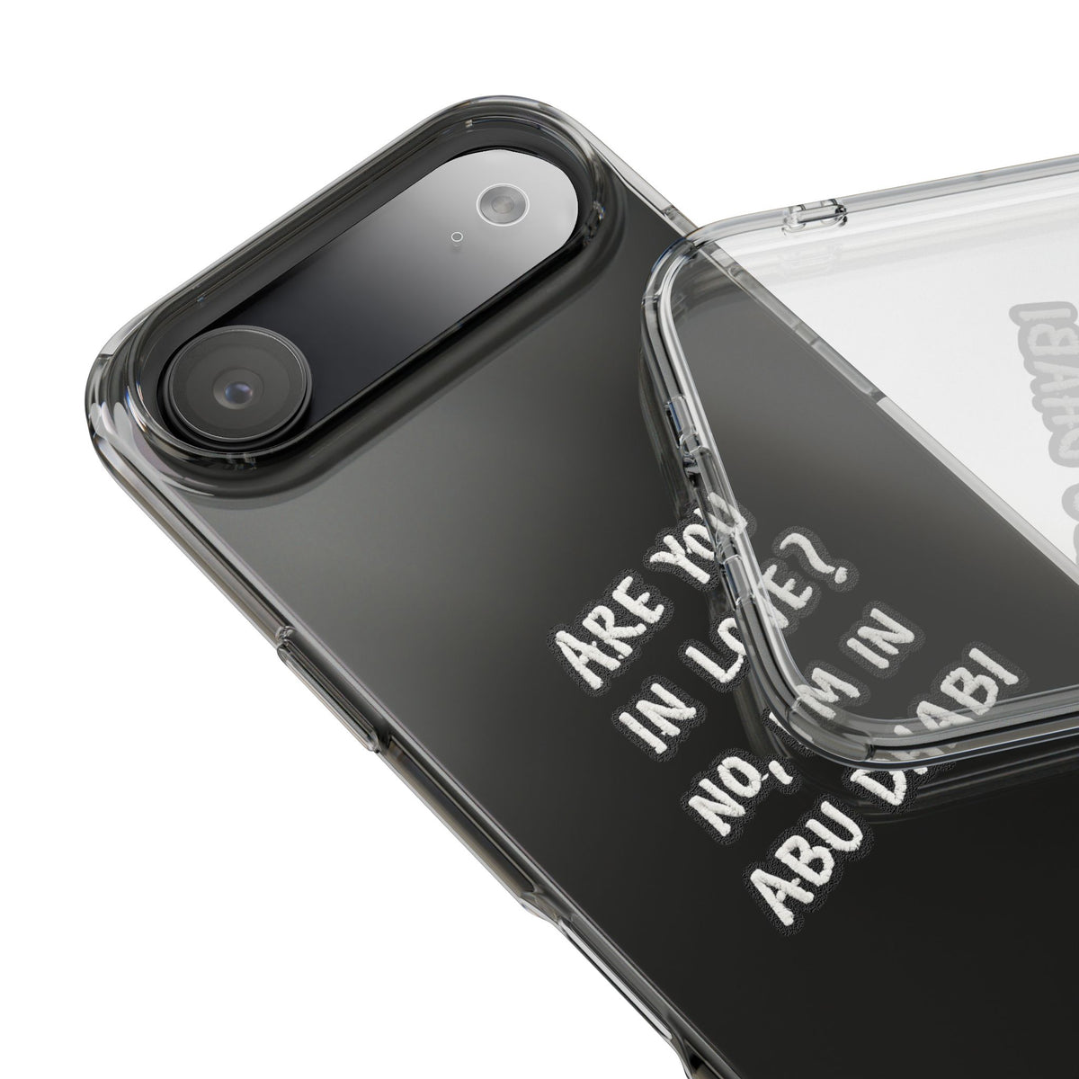 Abu Dhabi Love Clear Case