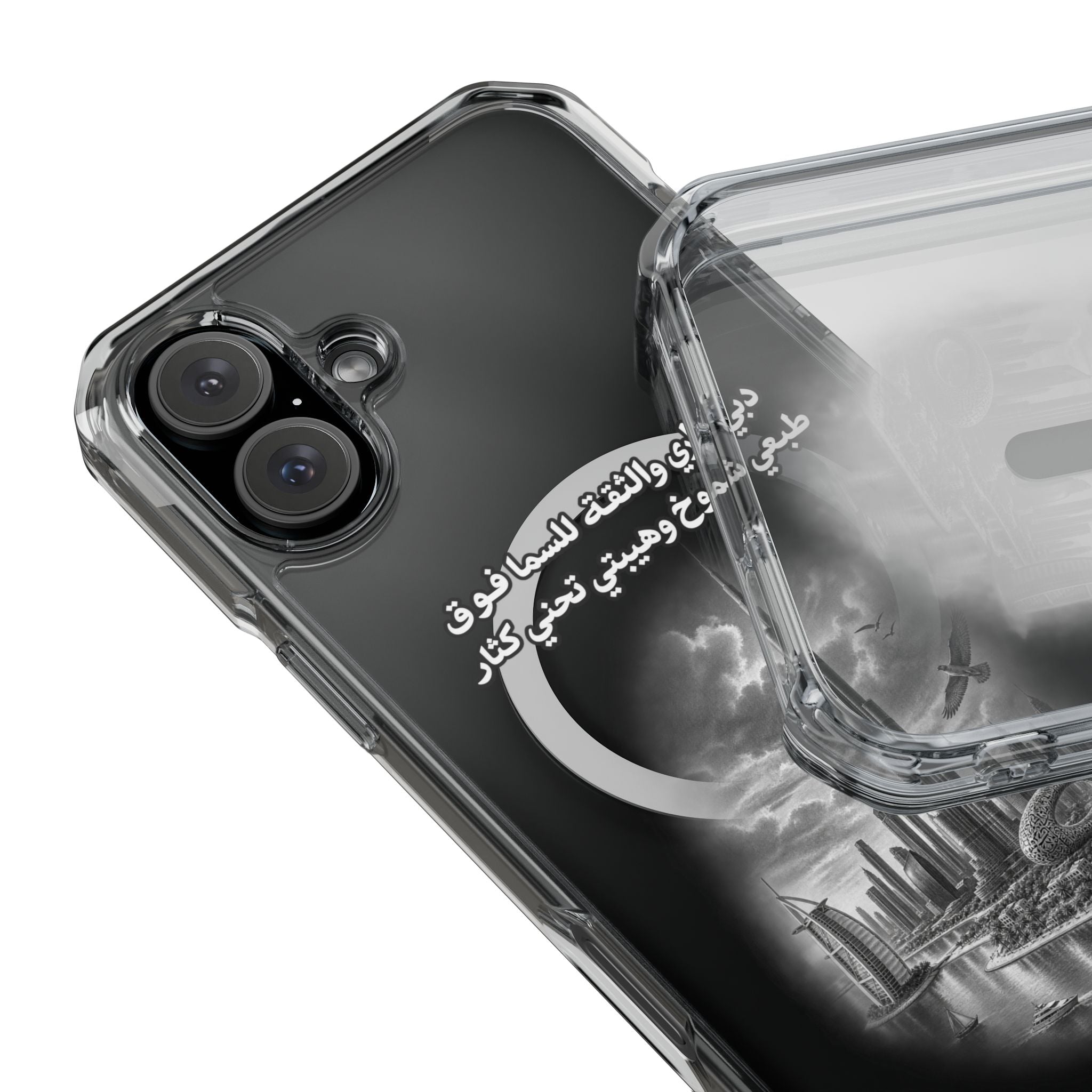 Dubai Dari Magnetic Clear Case