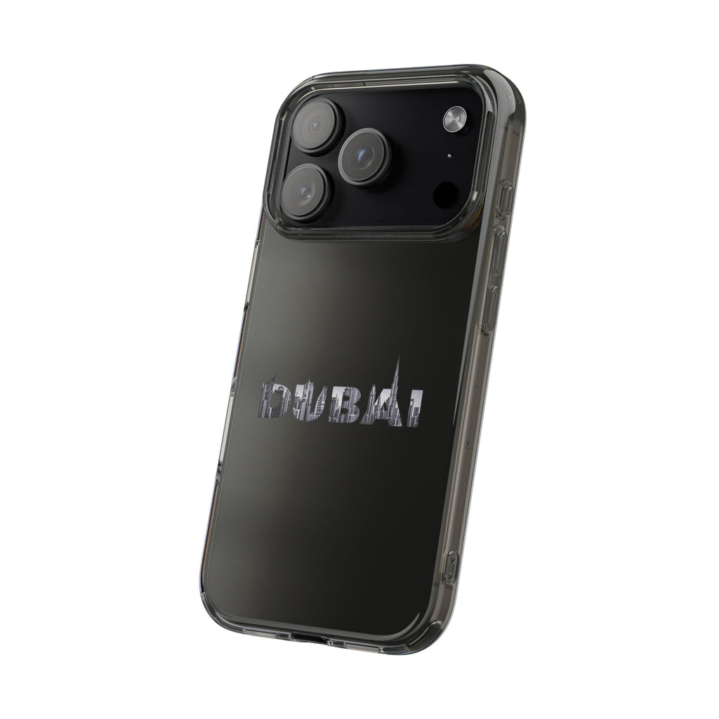 Dubai Skyline Clear Impact-Resistant Case