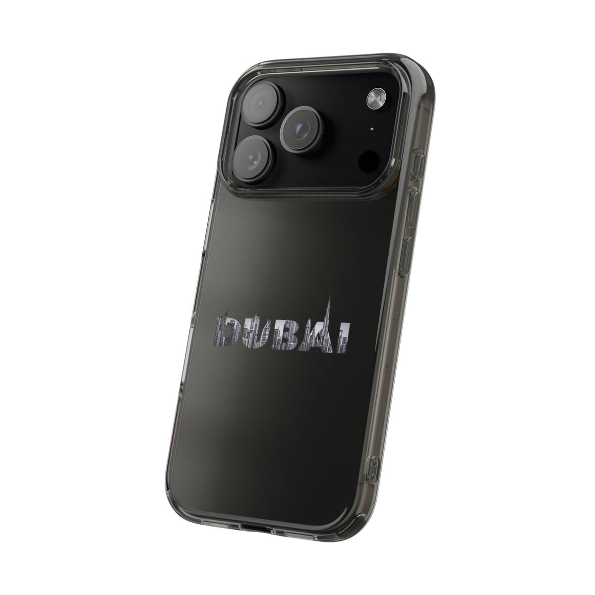 Dubai Skyline Clear Impact-Resistant Case