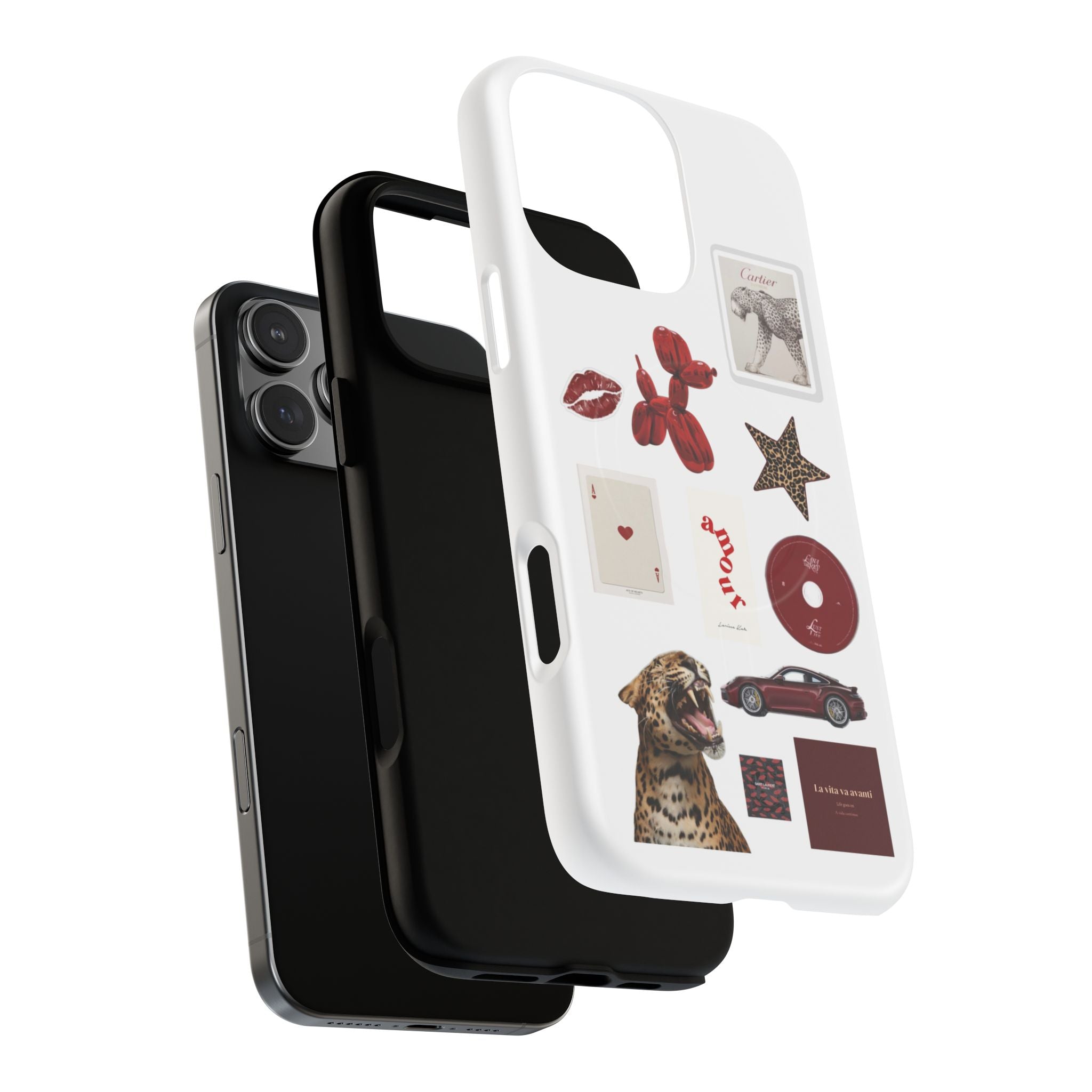 SAEVO Crimson Instinct Magnetic iPhone Case