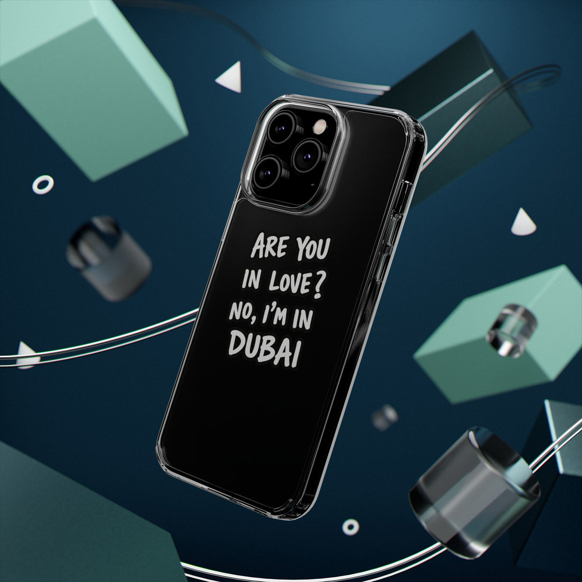 Dubai Love Clear Impact-Resistant Case