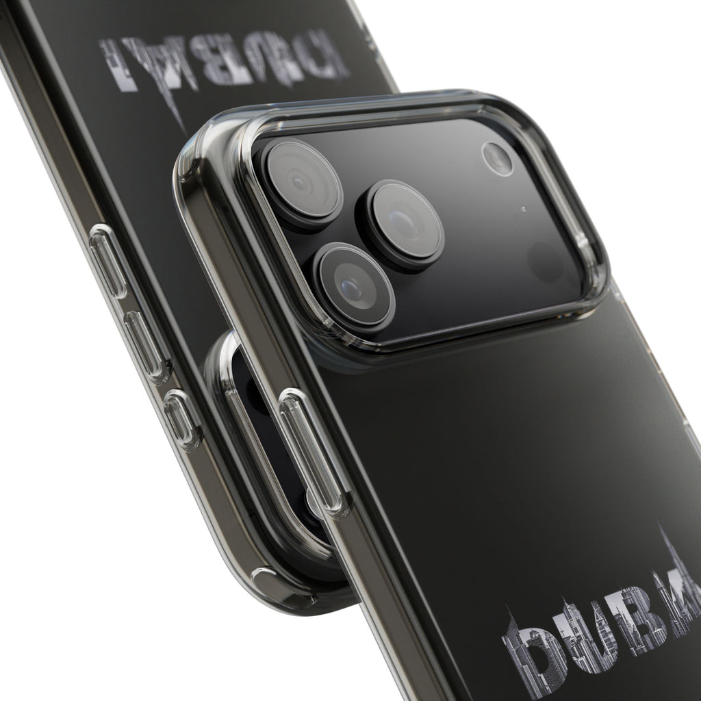 Dubai Skyline Clear Impact-Resistant Case