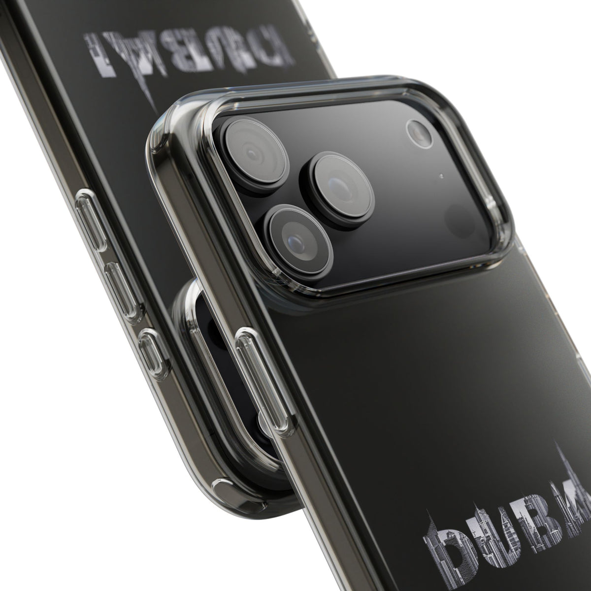 Dubai Skyline Clear Impact-Resistant Case