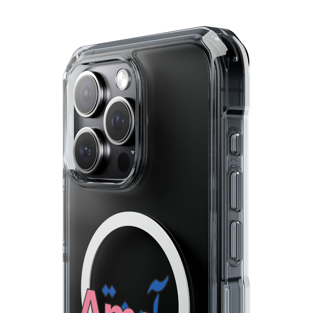 Amna Magnetic Clear iPhone Case