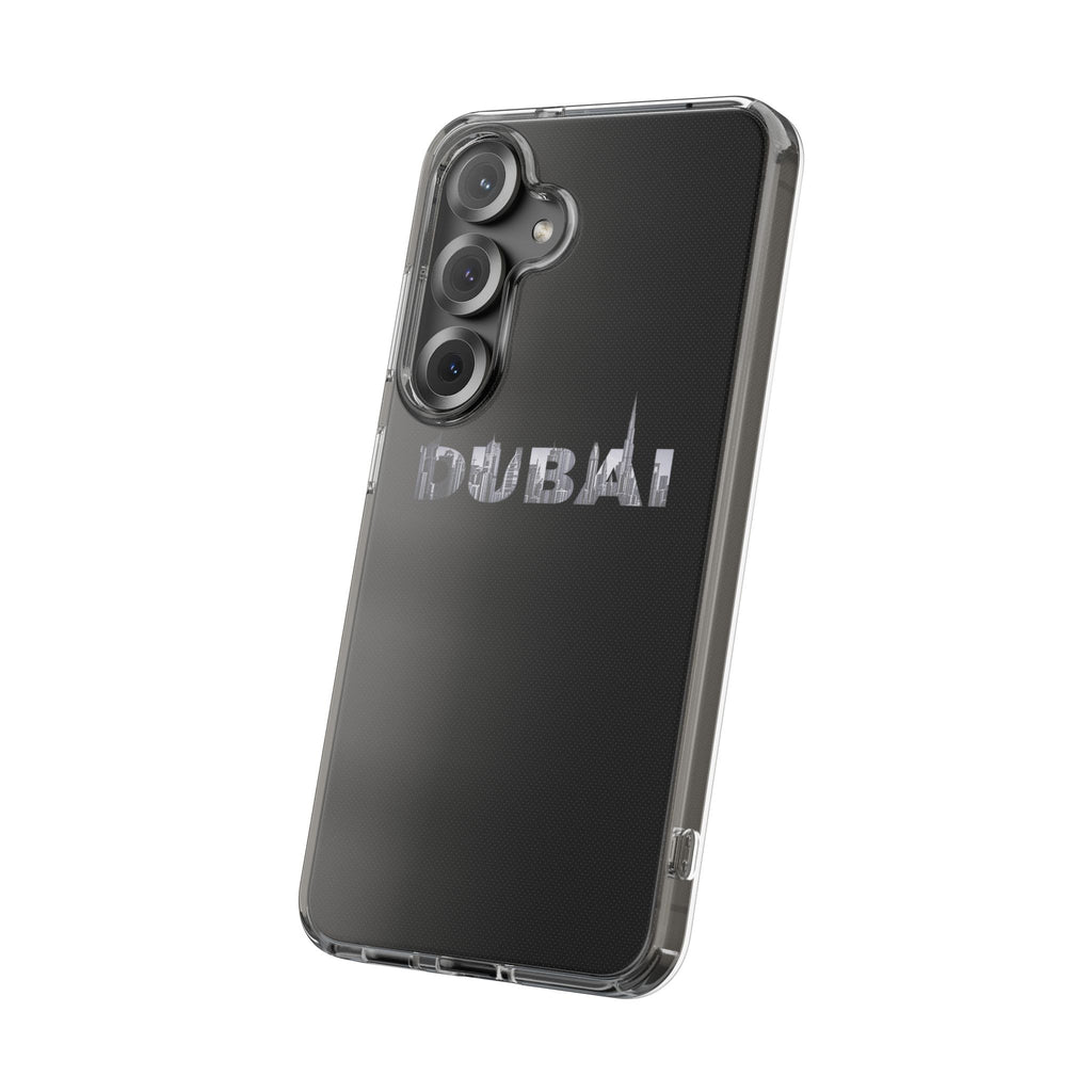 Dubai Skyline Clear Impact-Resistant Case