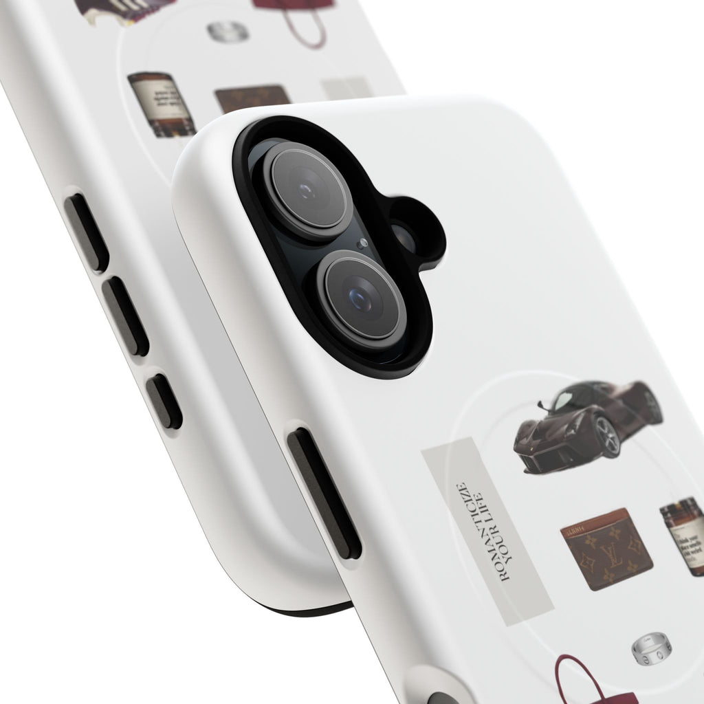 SAEVO Bordeaux Luxe Magnetic iPhone Case