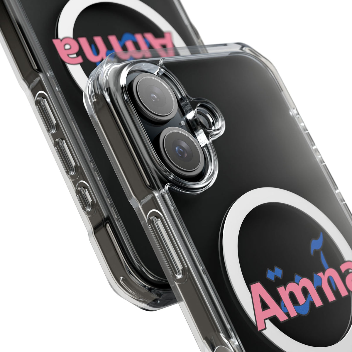 Amna Magnetic Clear iPhone Case