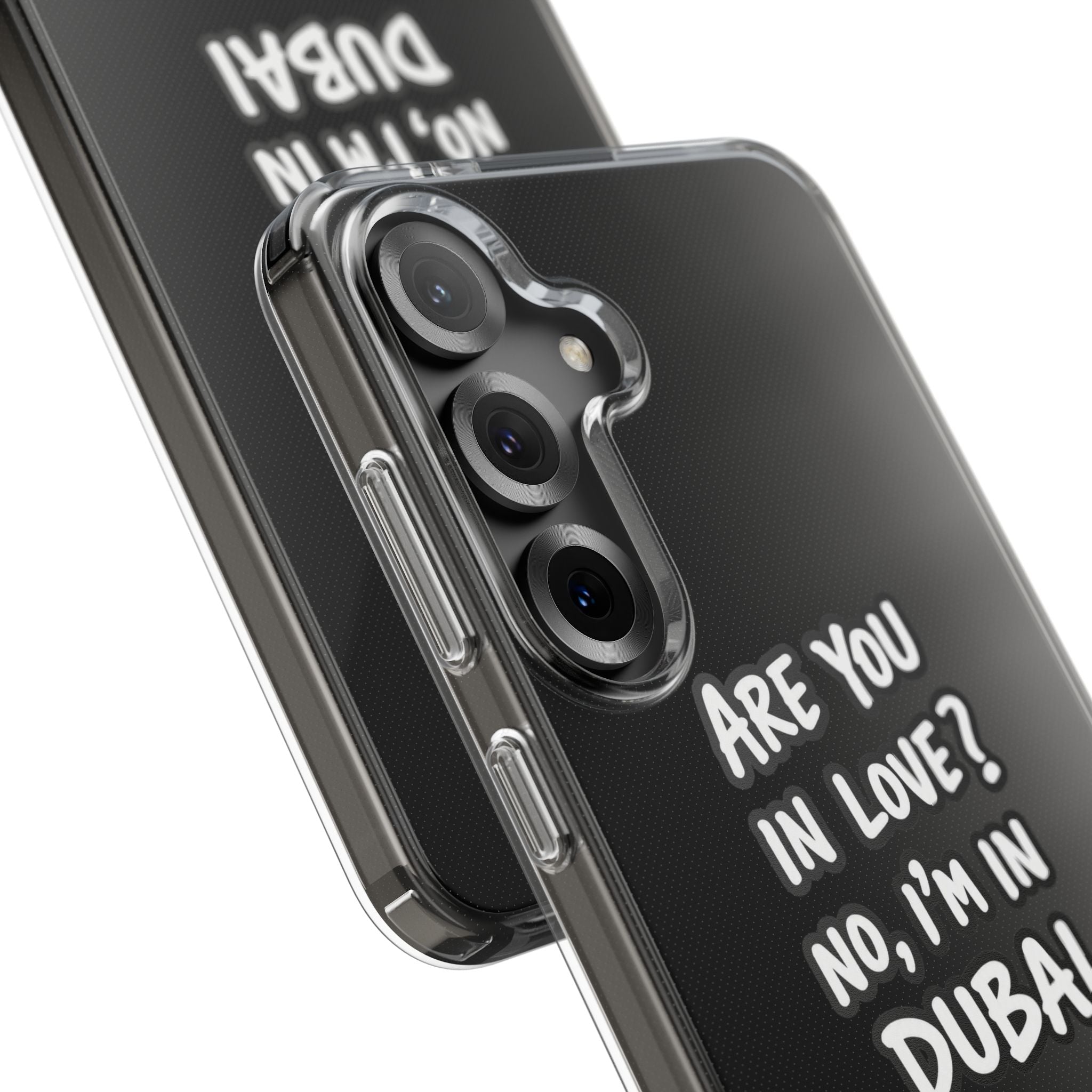 Dubai Love Clear Impact-Resistant Case