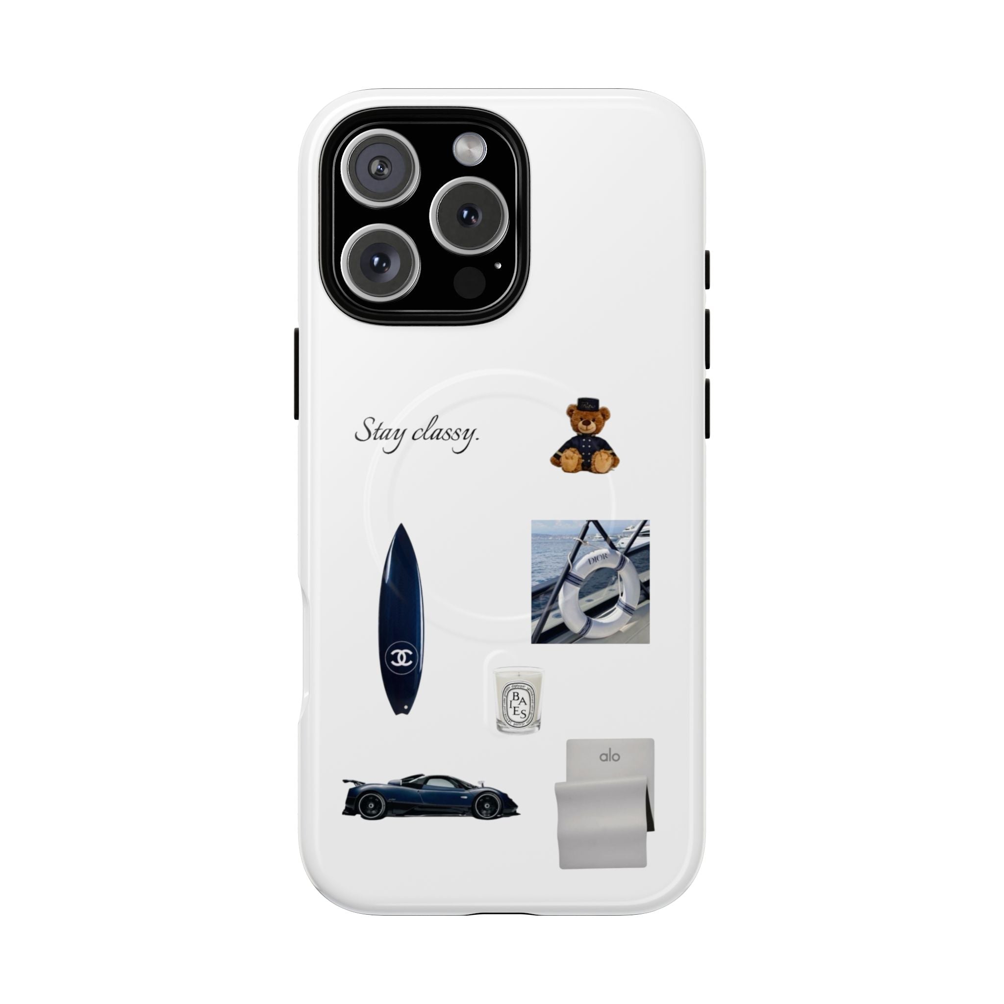 SAEVO Stay Classy Magnetic iPhone Case