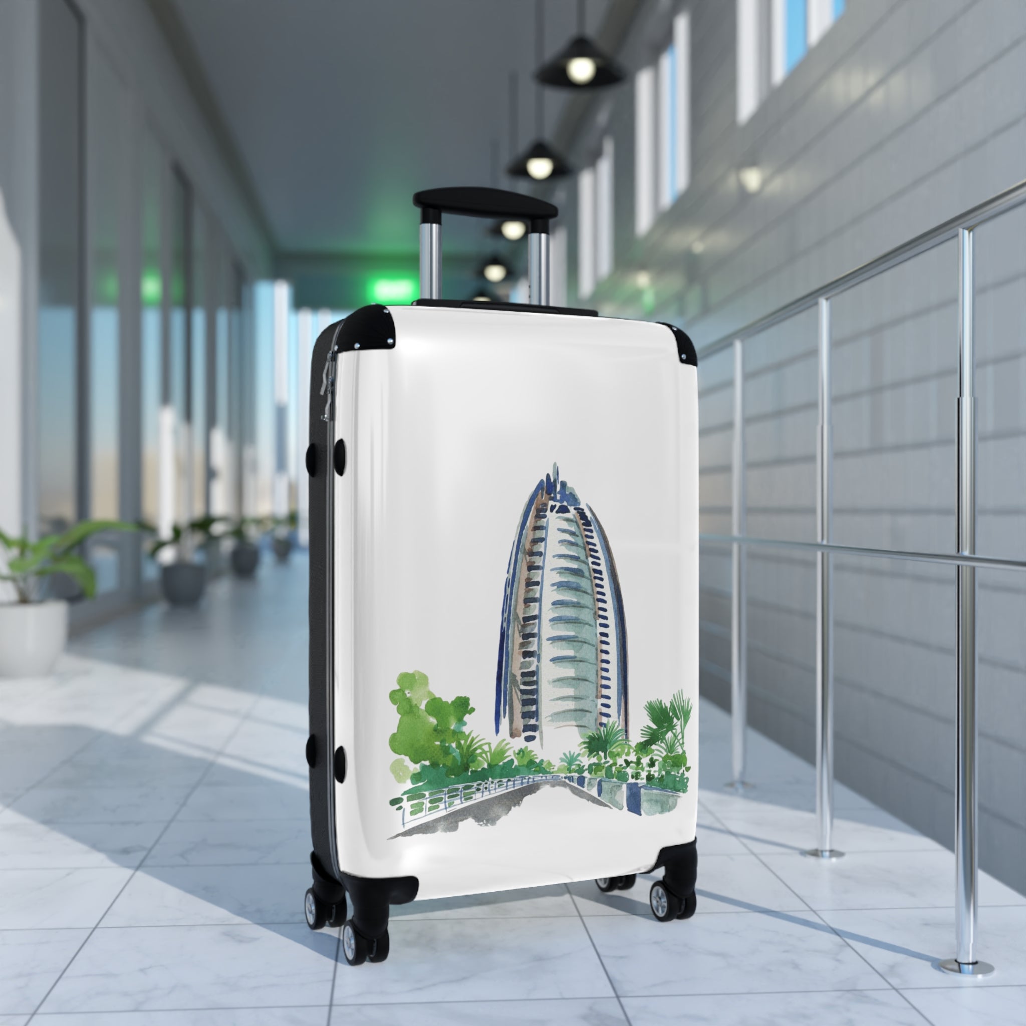 SAEVO Burj Al Arab Watercolor Suitcase