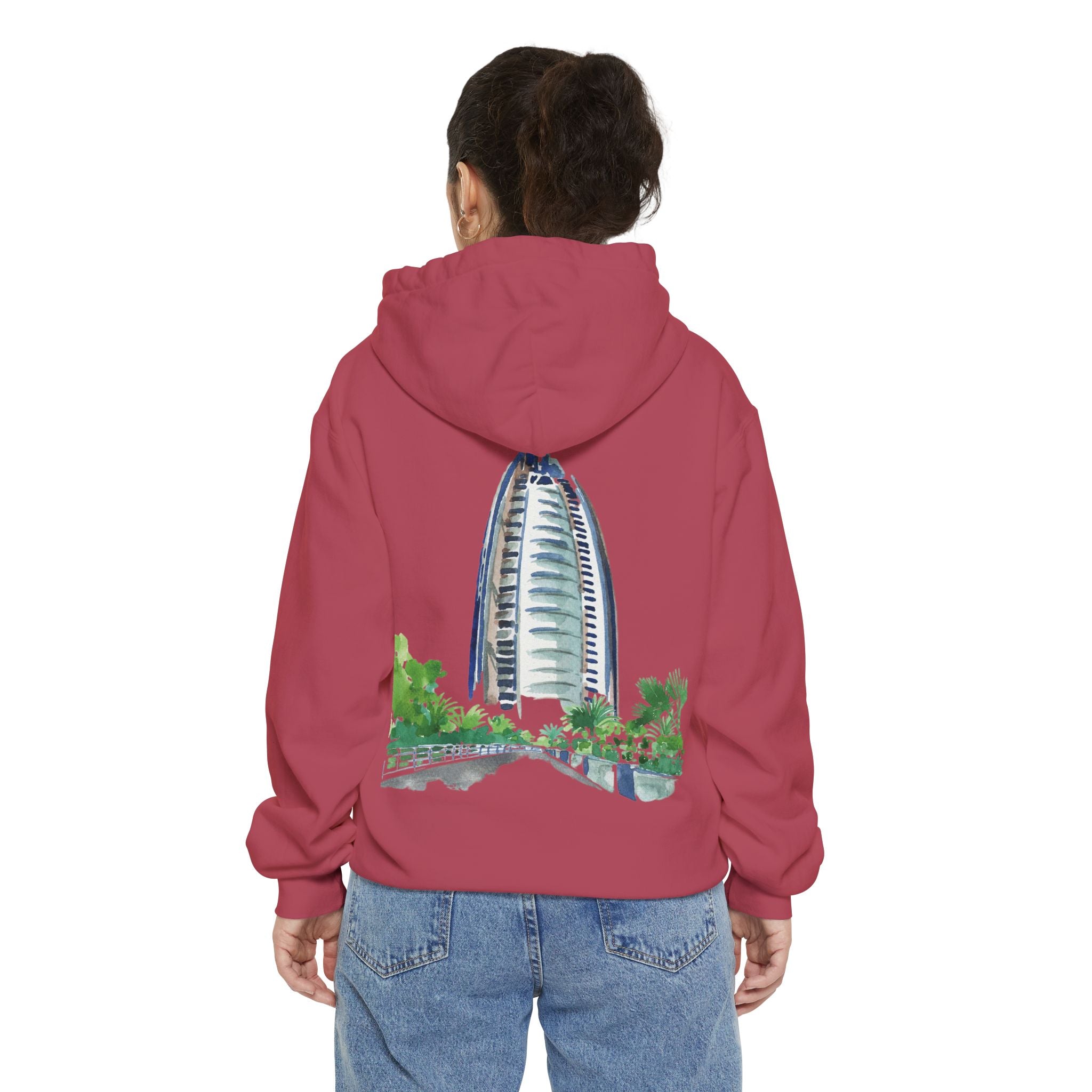 SAEVO Burj Al Arab Watercolor Hoodie
