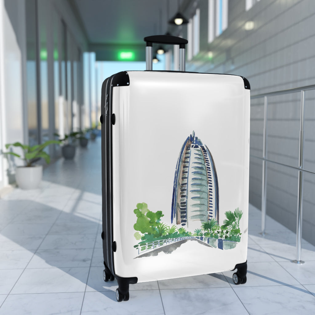 SAEVO Burj Al Arab Watercolor Suitcase