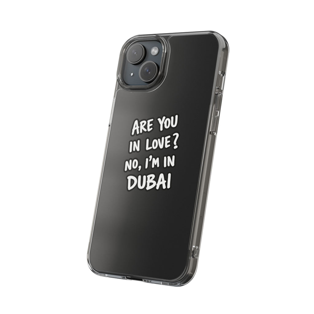 Dubai Love Clear Impact-Resistant Case