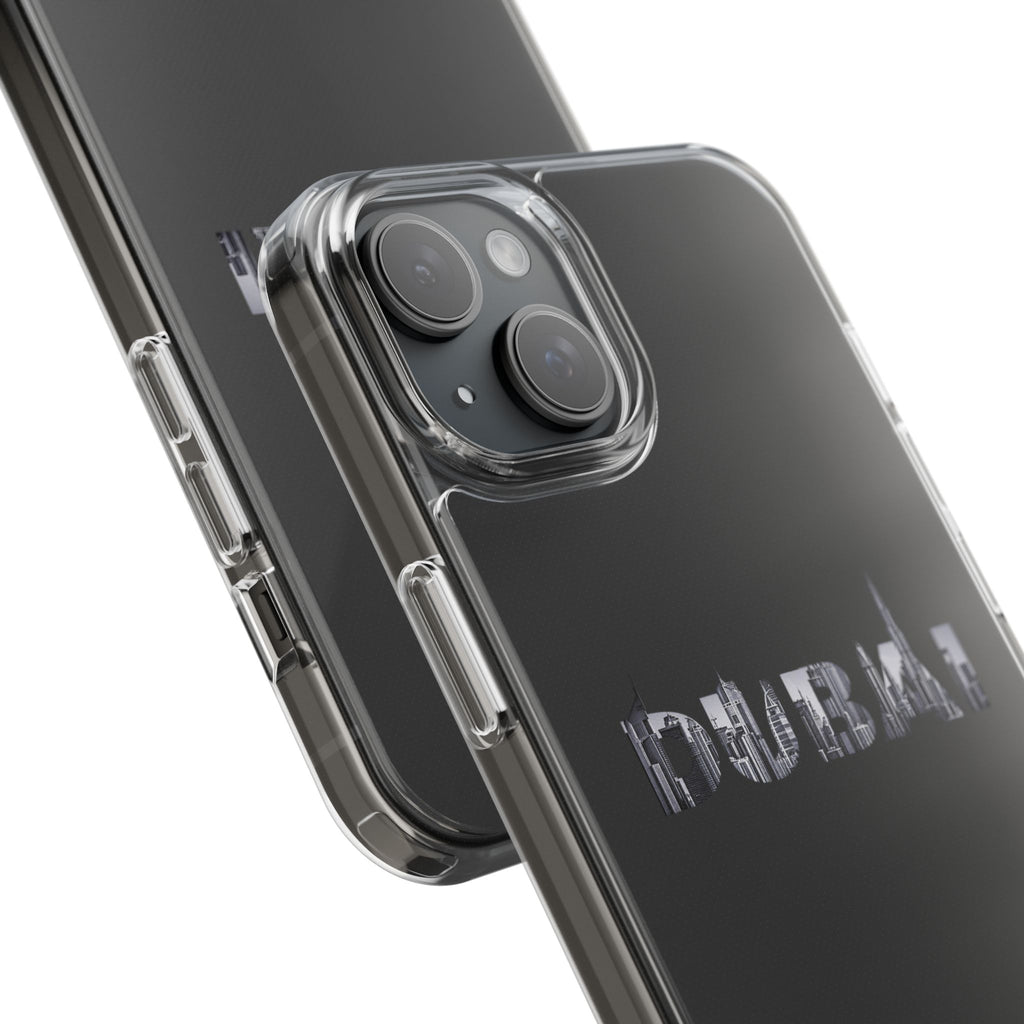 Dubai Skyline Clear Impact-Resistant Case