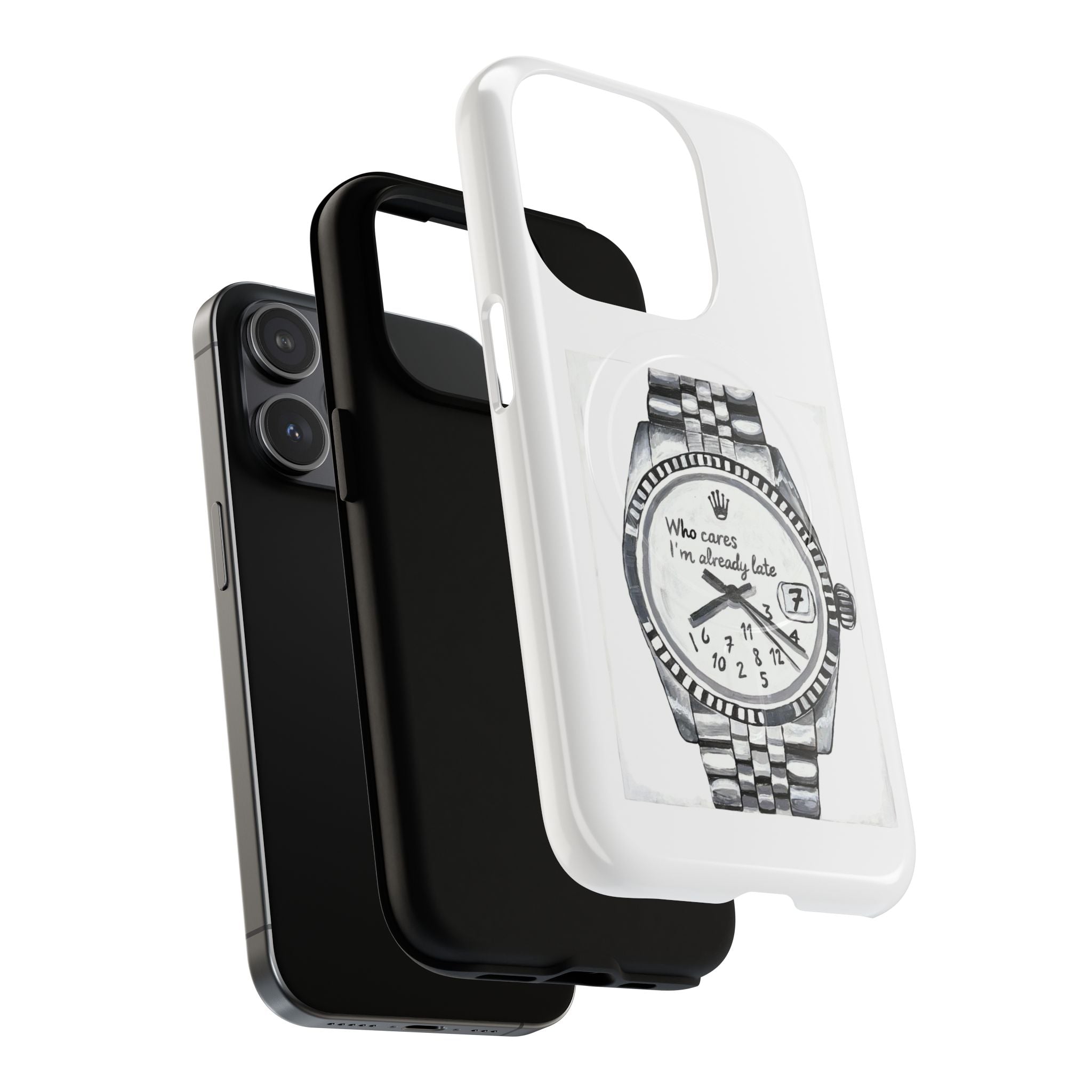 SAEVO Running Late Magnetic iPhone Case