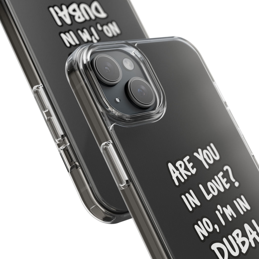 Dubai Love Clear Impact-Resistant Case