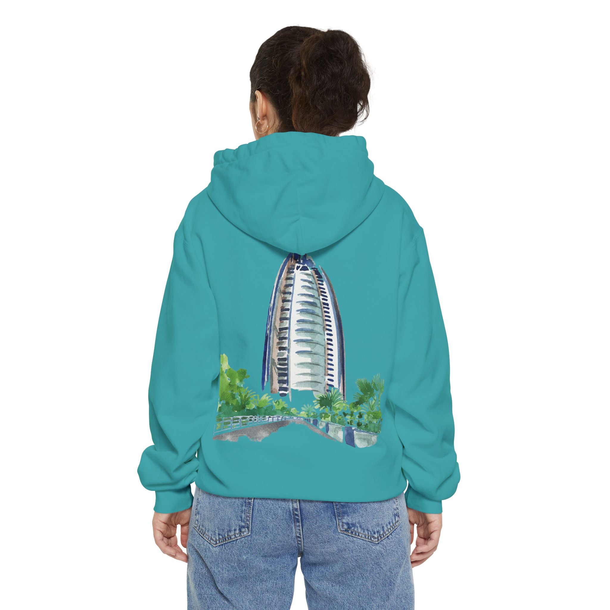 SAEVO Burj Al Arab Watercolor Hoodie