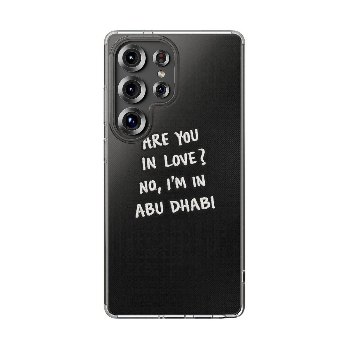 Abu Dhabi Love Clear Case