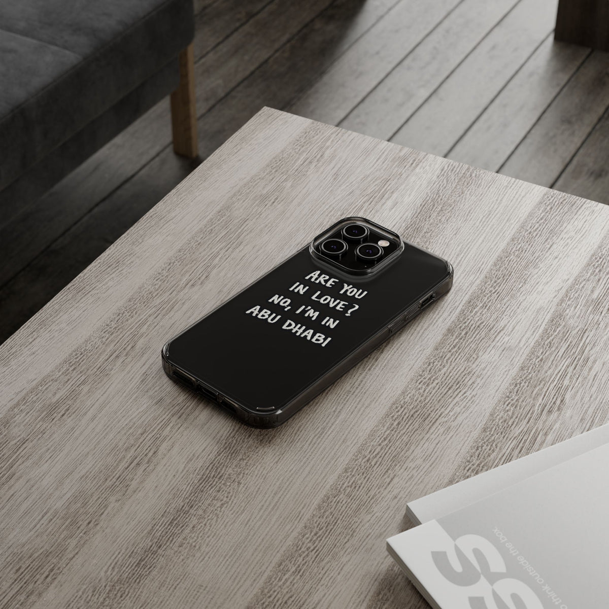Abu Dhabi Love Clear Case