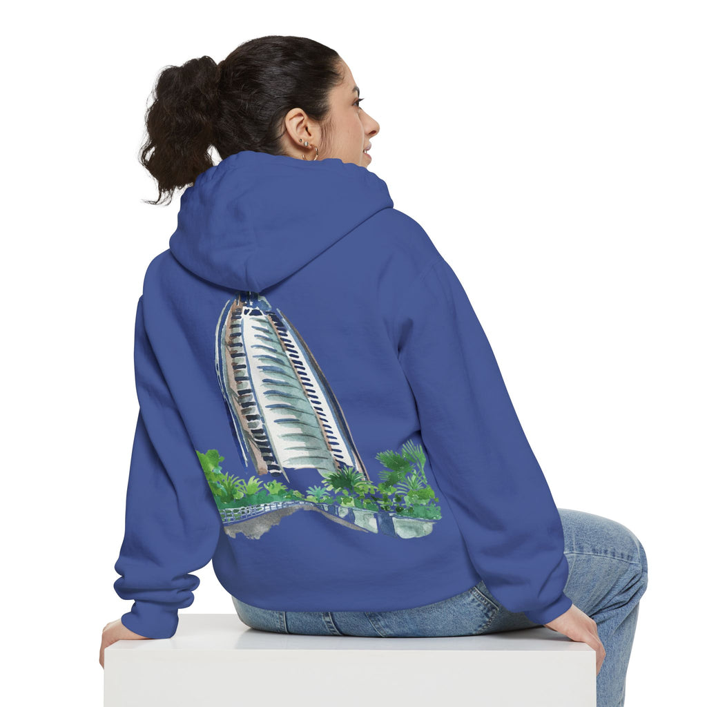 SAEVO Burj Al Arab Watercolor Hoodie
