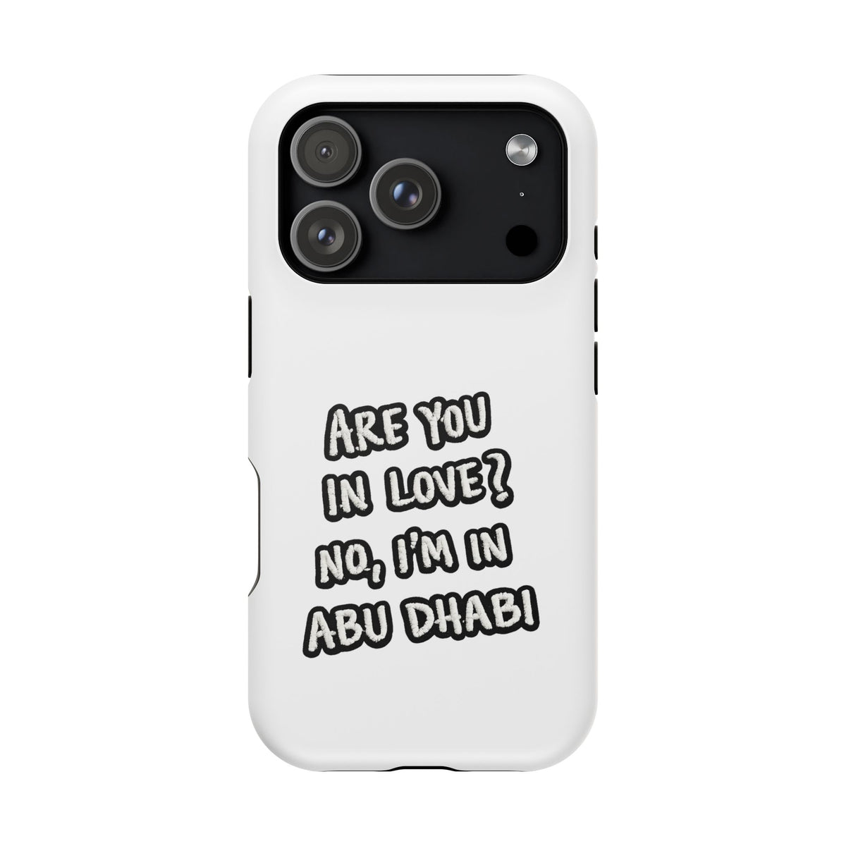 Abu Dhabi Love Magnetic Impact-Resistant Case