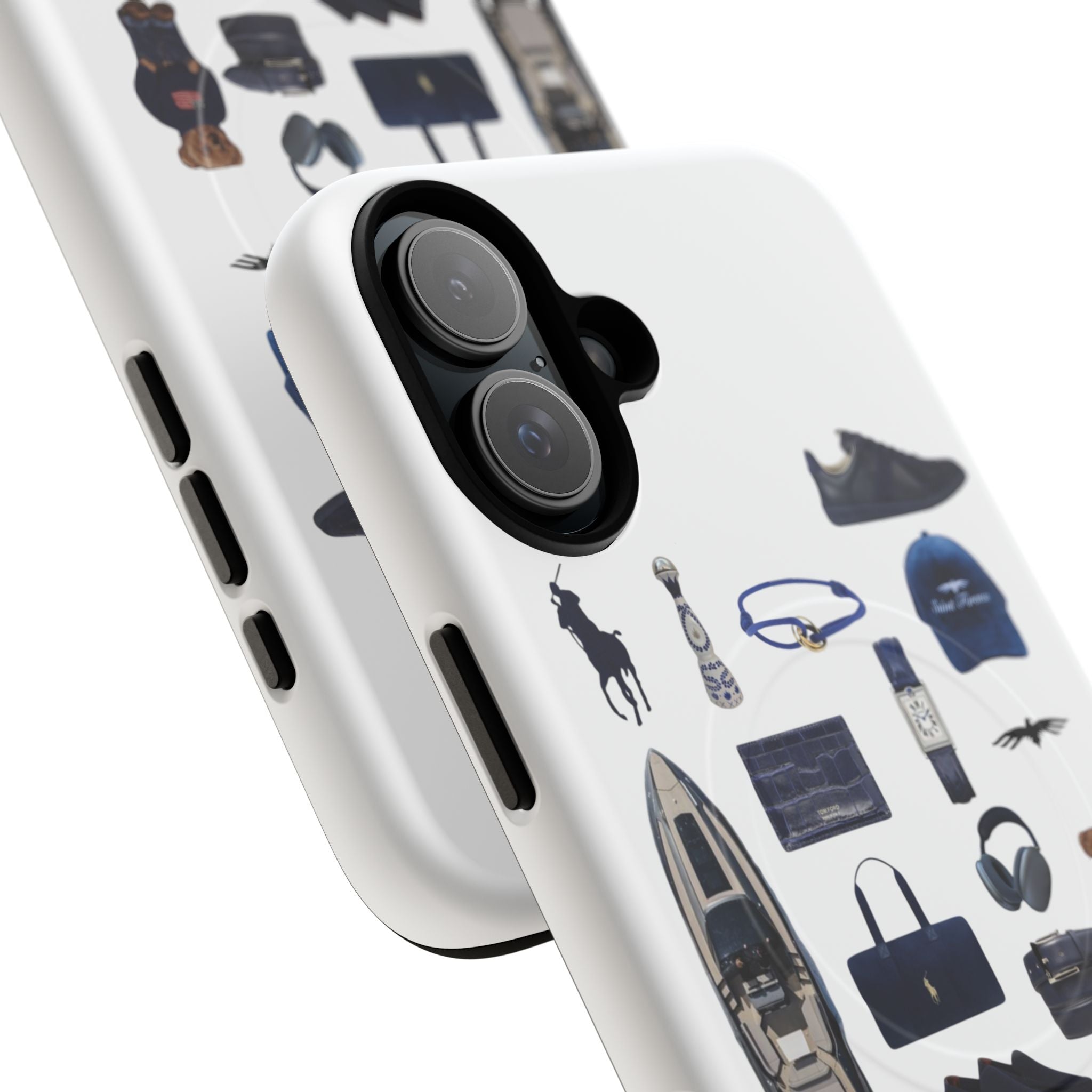 SAEVO Riviera Blue Magnetic iPhone Case