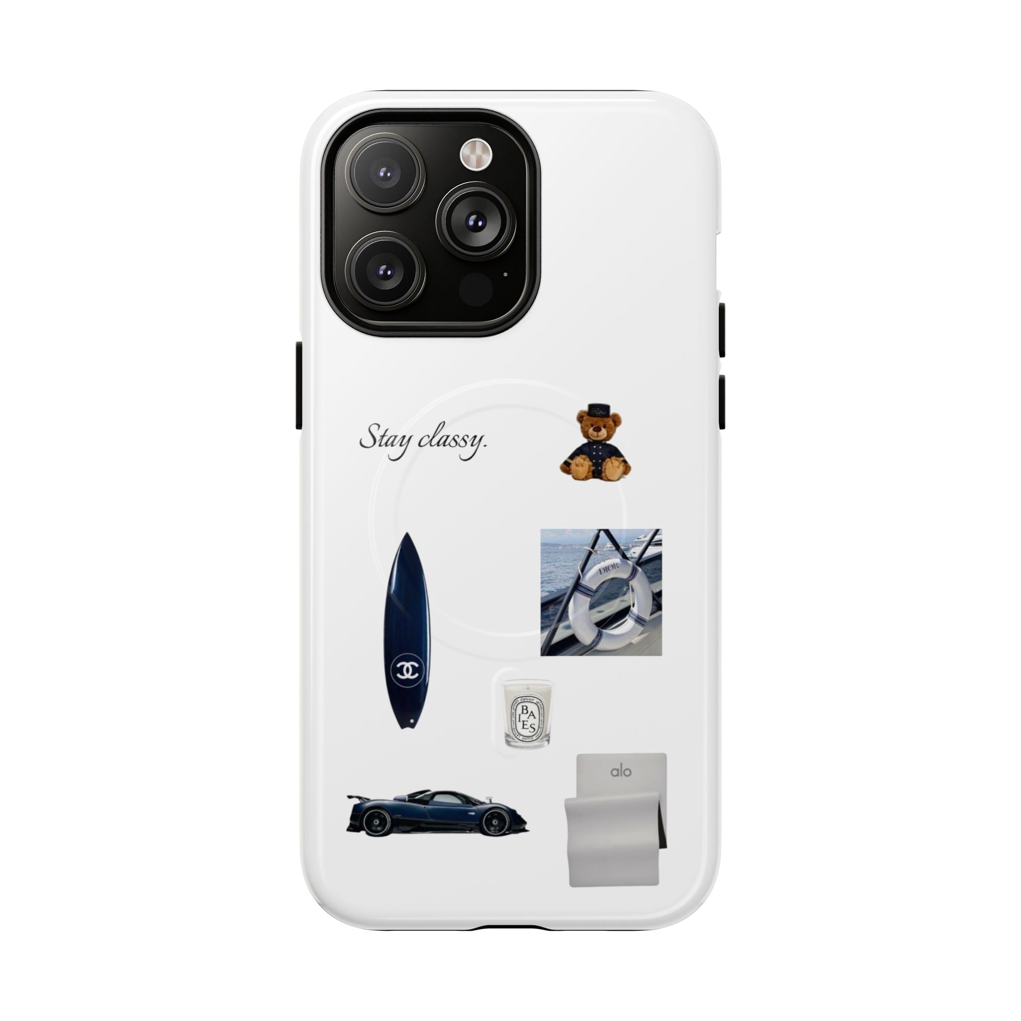 SAEVO Stay Classy Magnetic iPhone Case