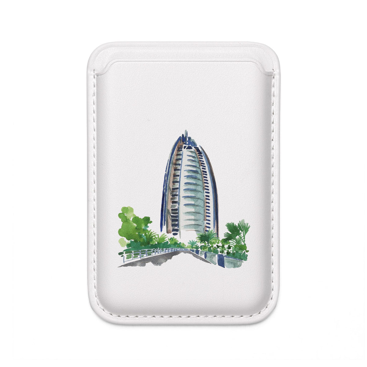 SAEVO Burj Al Arab Watercolor MagSafe® Wallet