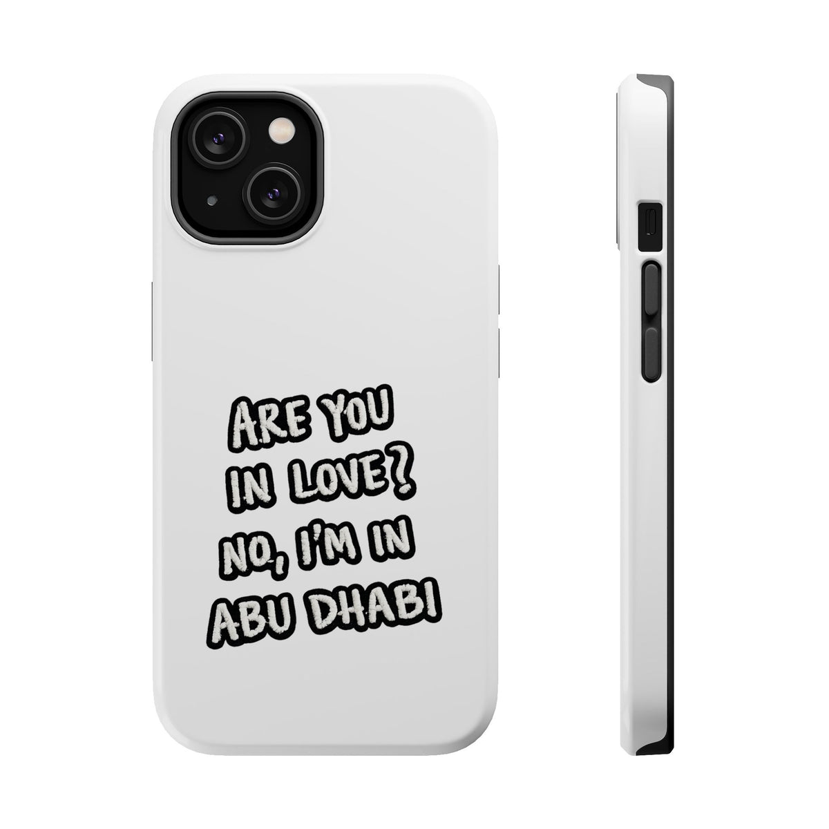 Abu Dhabi Love Magnetic Impact-Resistant Case