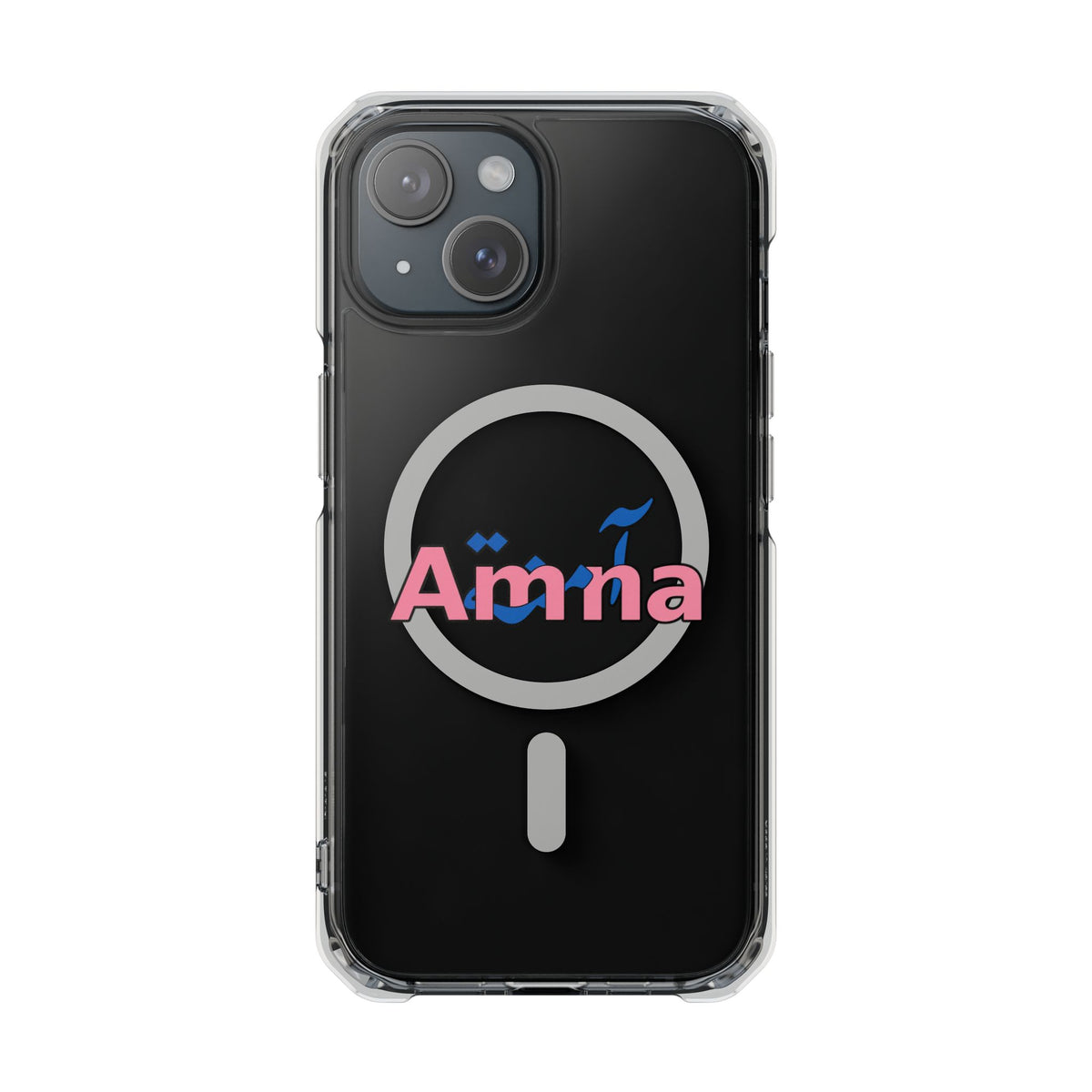 Amna Magnetic Clear iPhone Case