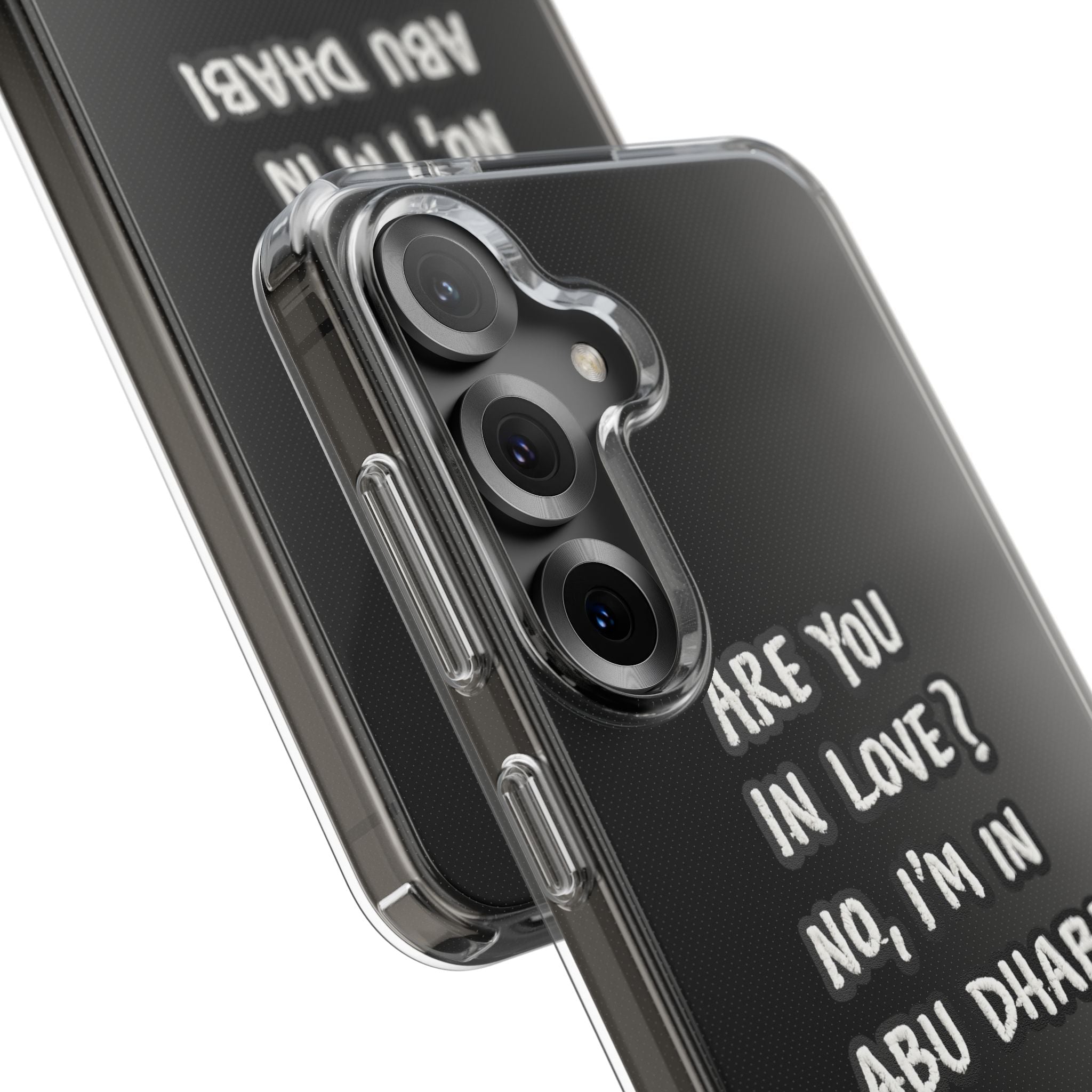 Abu Dhabi Love Clear Case