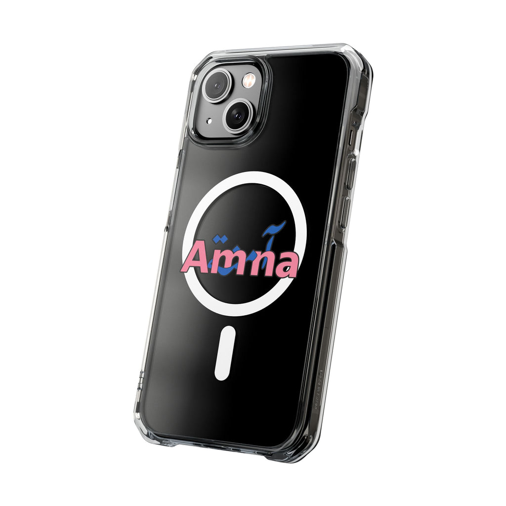 Amna Magnetic Clear iPhone Case