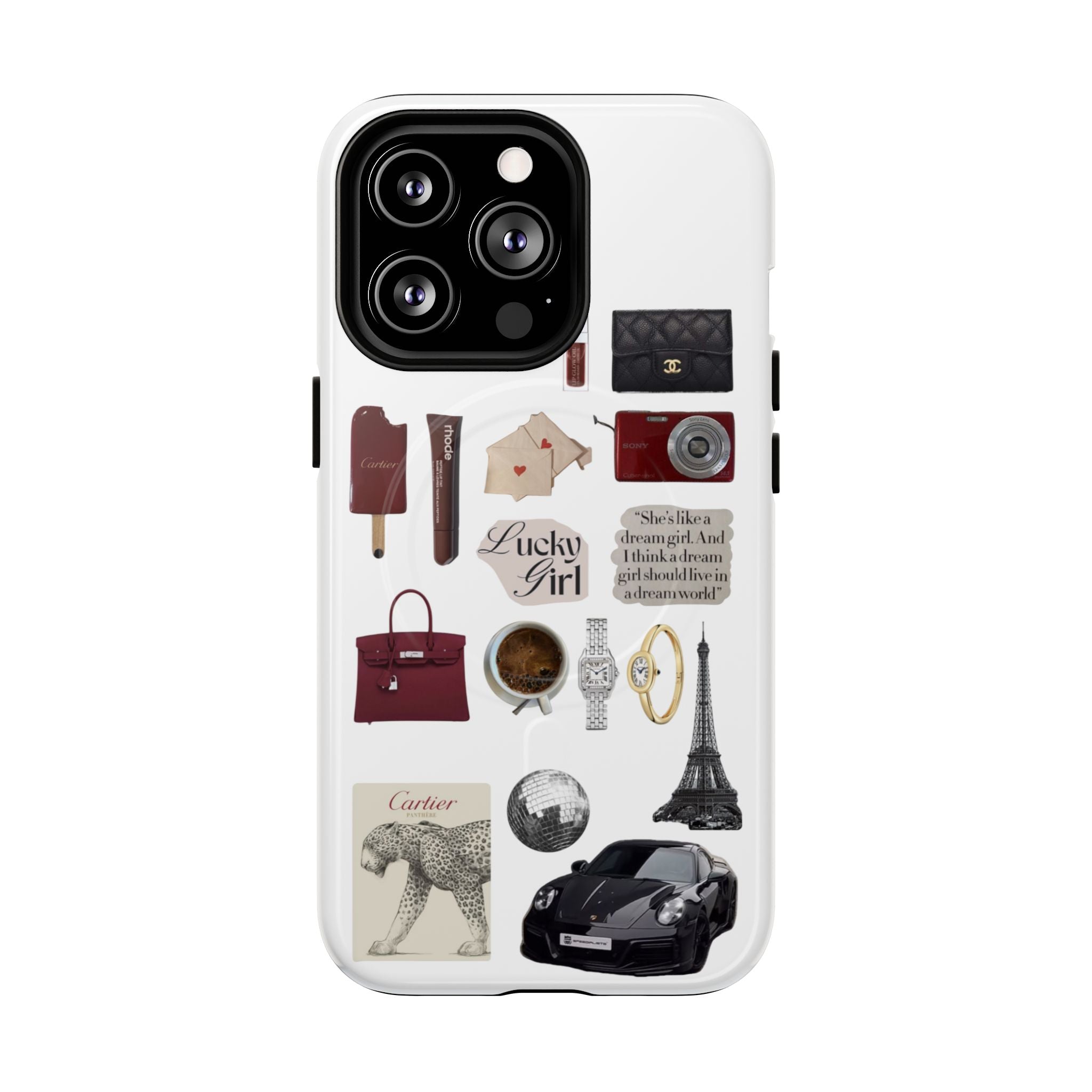 SAEVO Rouge Muse Magnetic iPhone Case