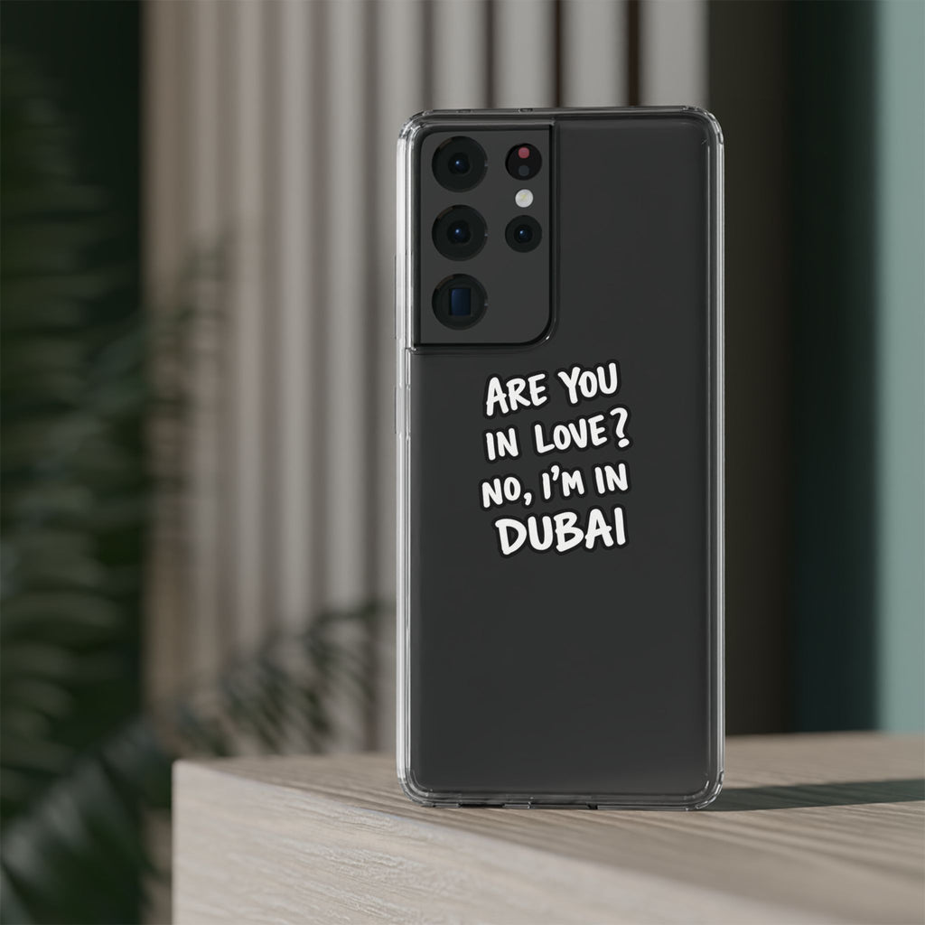 Dubai Love Clear Impact-Resistant Case