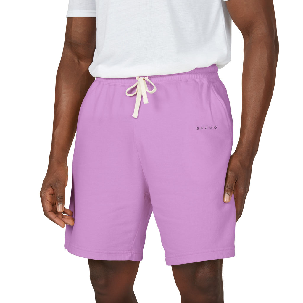 SAEVO Garment-Dyed Fleece Sweat Shorts
