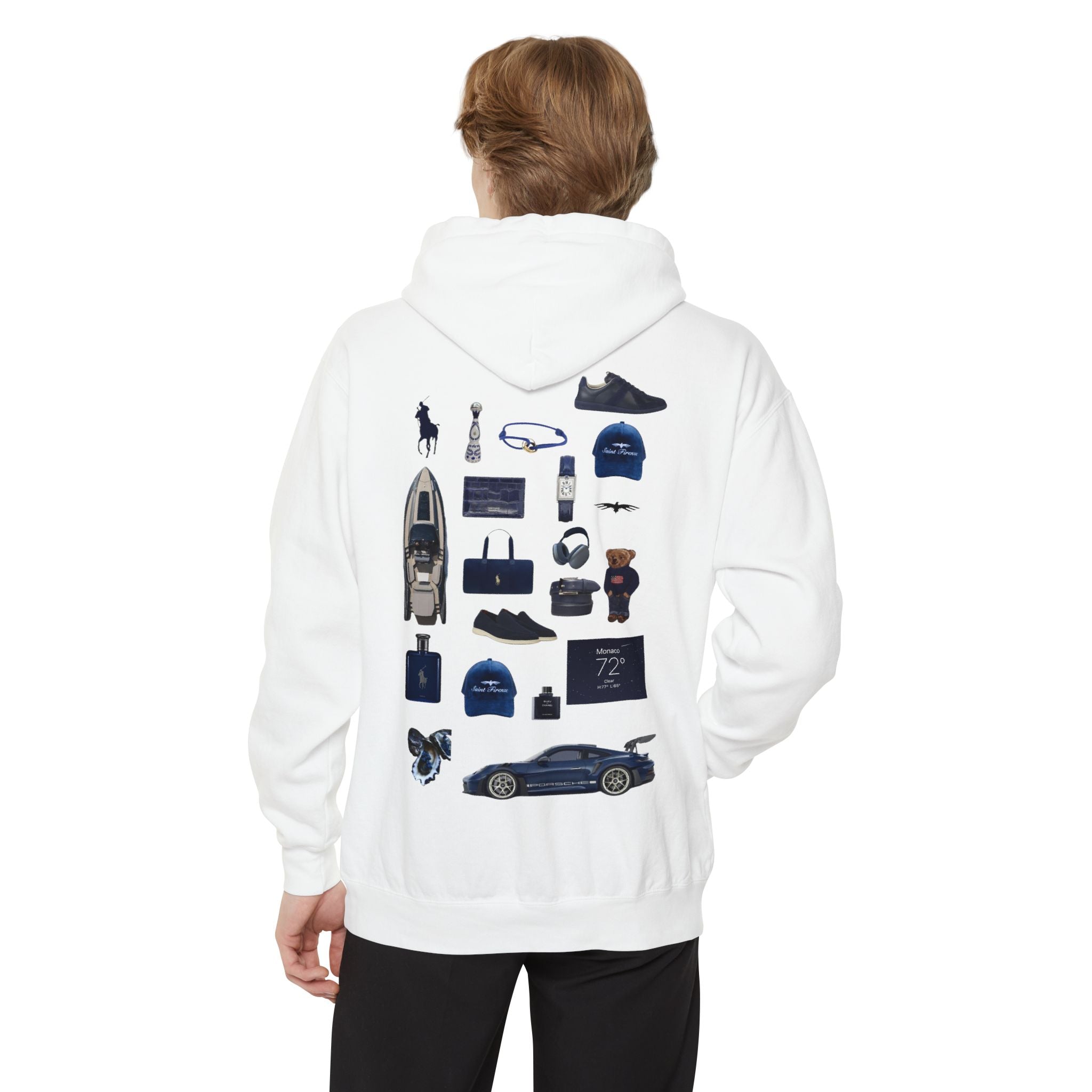 SAEVO Riviera Blue Hoodie