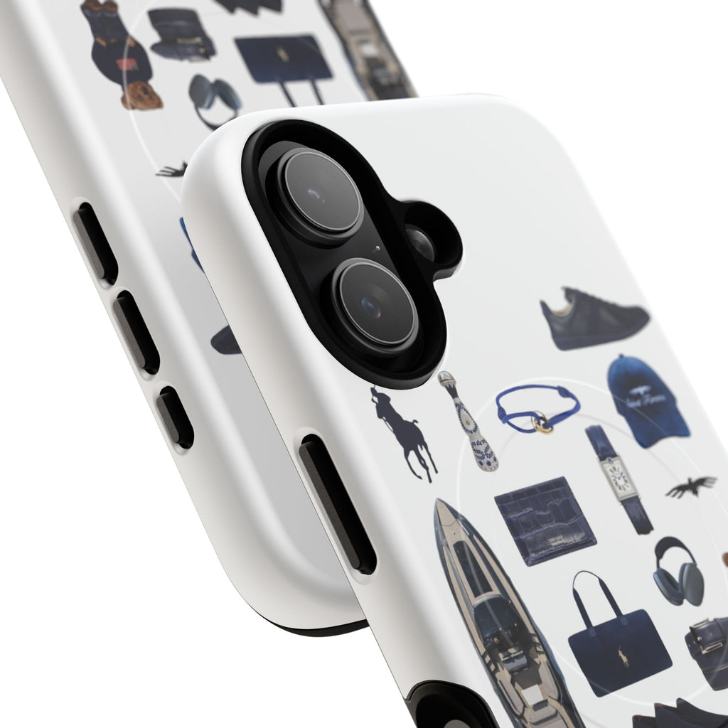 SAEVO Riviera Blue Magnetic iPhone Case