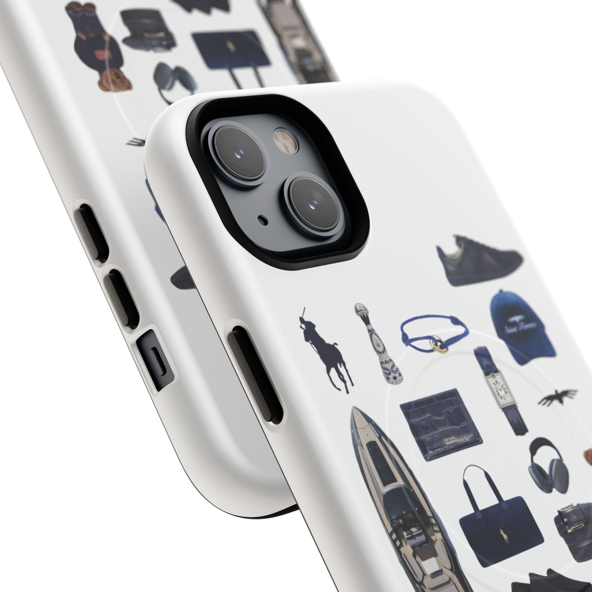 SAEVO Riviera Blue Magnetic iPhone Case