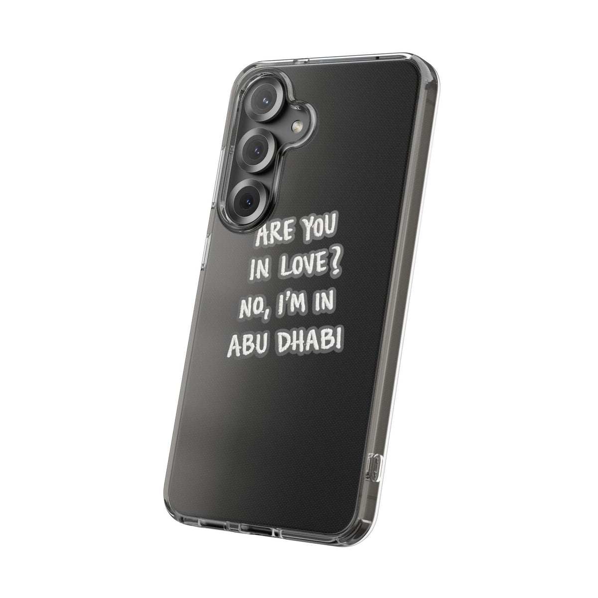 Abu Dhabi Love Clear Case