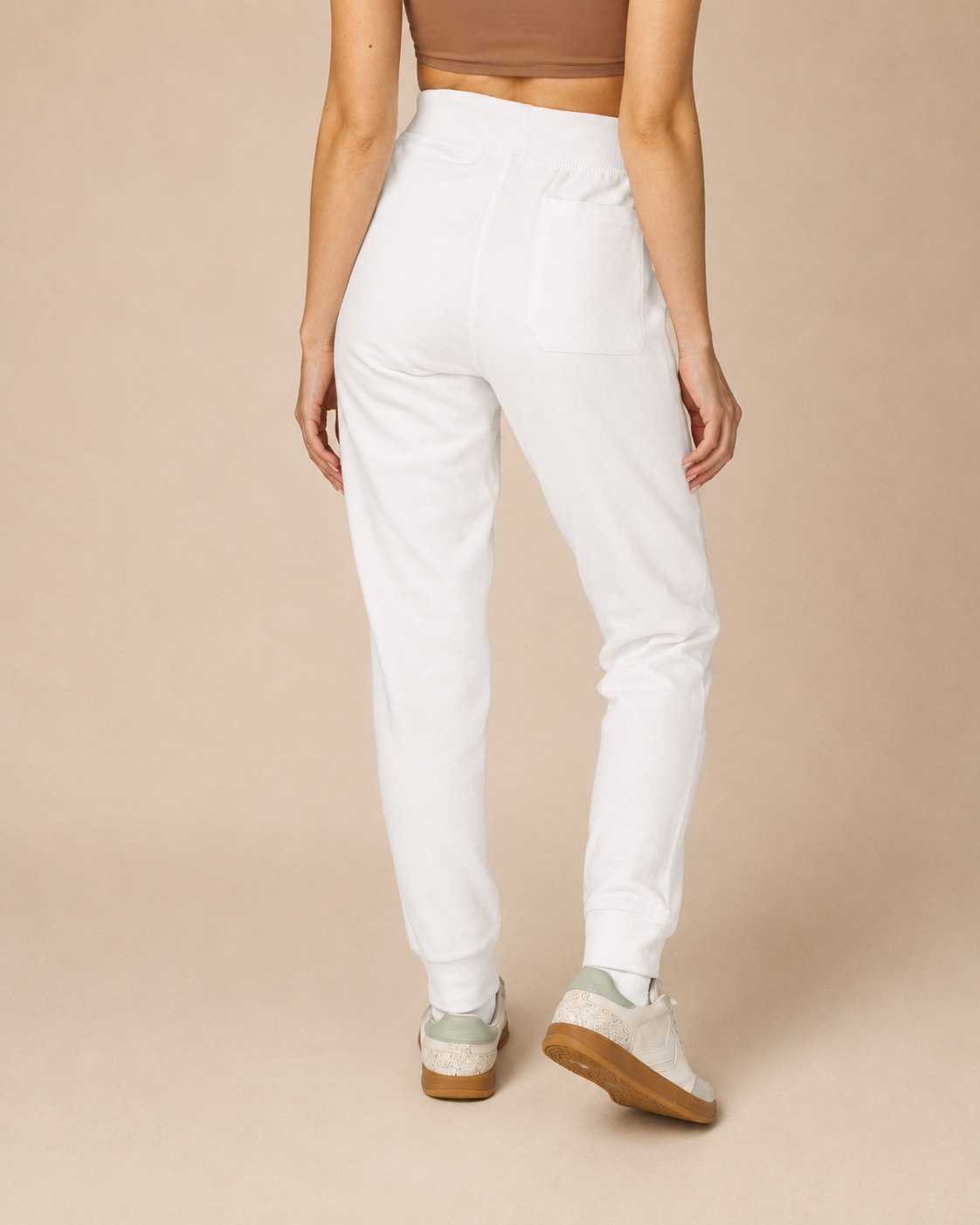 The SAEVO White Sweatpants