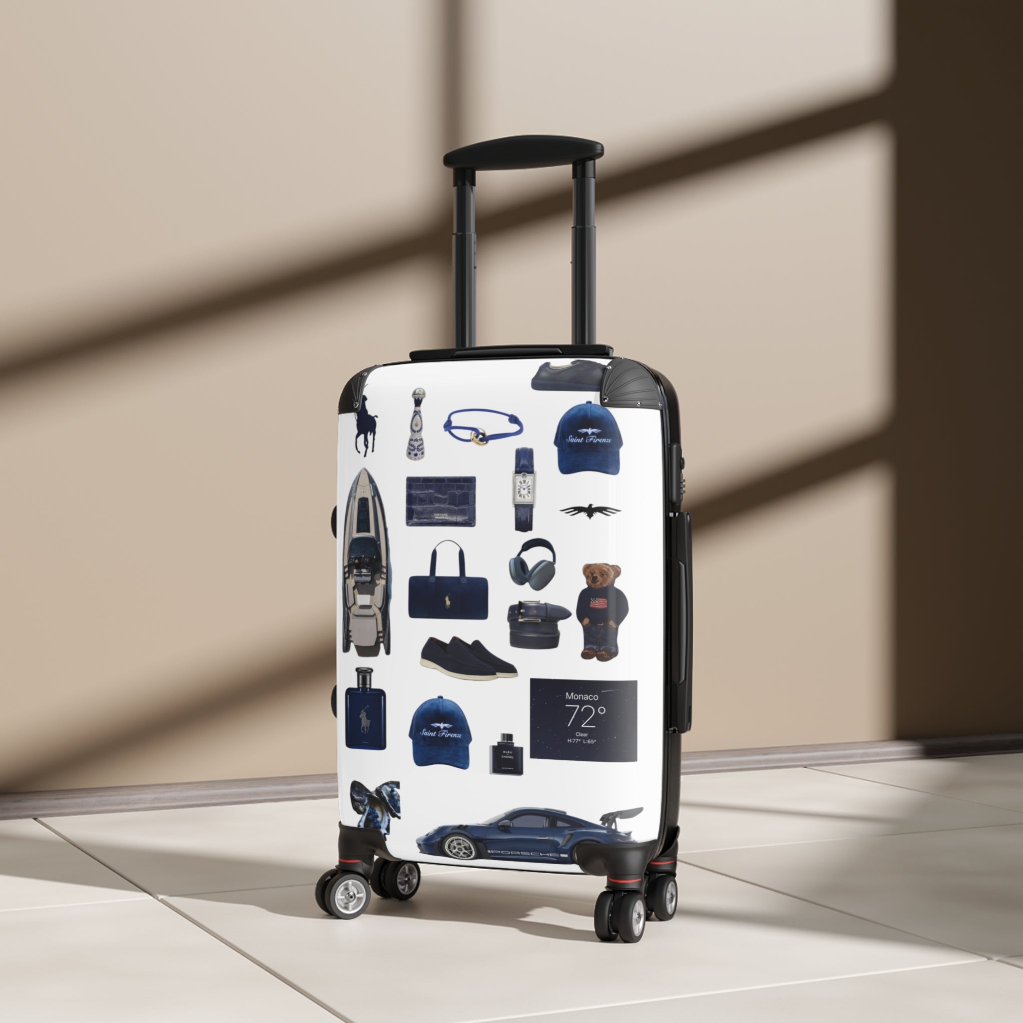 SAEVO Riviera Blue Suitcase