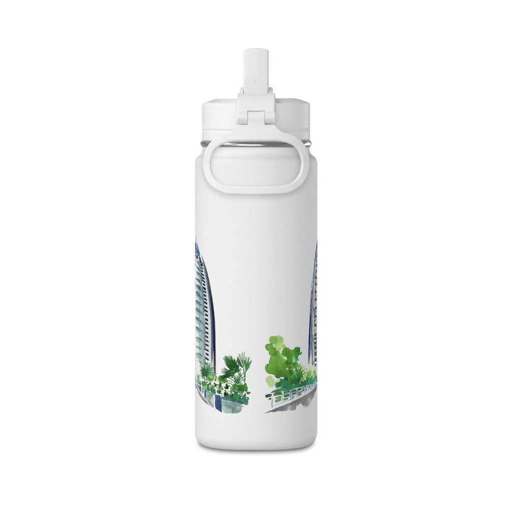 SAEVO Burj Al Arab Watercolor Mini Water Bottle – 0.6L