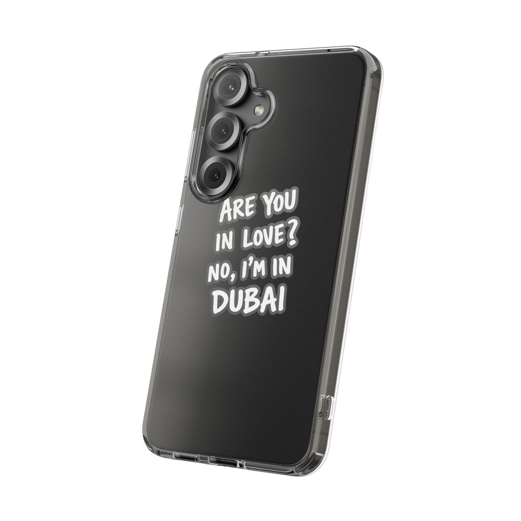 Dubai Love Clear Impact-Resistant Case