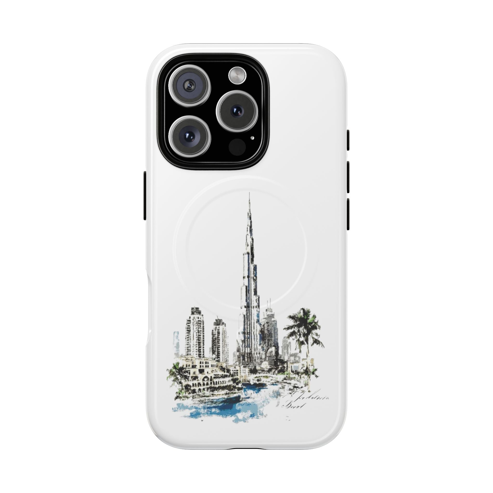 SAEVO Burj Khalifa Magnetic iPhone Case